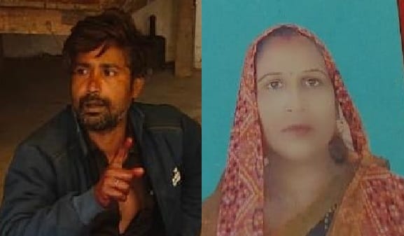 Farrukhabad Wake up now Anita children have arrived Sanchalal kept lamenting holding his wifes body in his lap