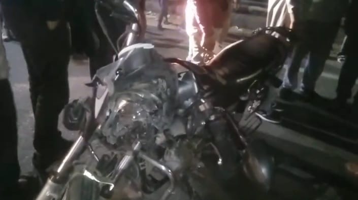 Auraiya Accident An elderly man returning from his in laws house was run over by a truck he died on the spot