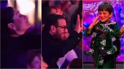 Nita Mukesh Ambani Junior School annual day function: Kareena Kapoor Saif Ali Khan hoot as son Jeh performs