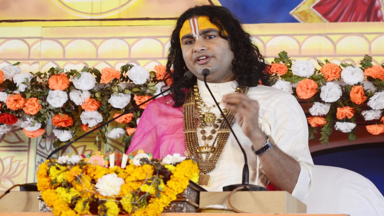Aniruddhacharya There is no greater virtue serving parents, must imbibe teachings of Ramcharit Manas In life