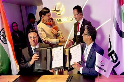 MP News: An MoU was signed between the Madhya Pradesh government and DP World in the presence of the Chief Min