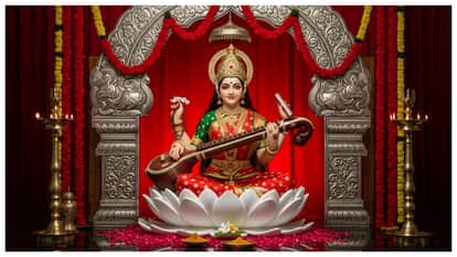 Basant Panchami 2026 Katha Story of Goddess Saraswati to Bring Wisdom and Prosperity in hindi
