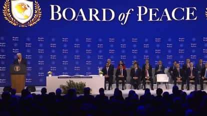 Donald Trump laid the foundation for the 'Board of Peace' in Davos India distance themselves from it