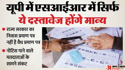 UP: Major decision regarding SIR; State government's General Residence Certificate is not valid; these documen