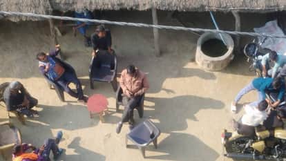 Barabanki: electricity reached Gadarian Purva village in Uttar Pradesh for the first time.