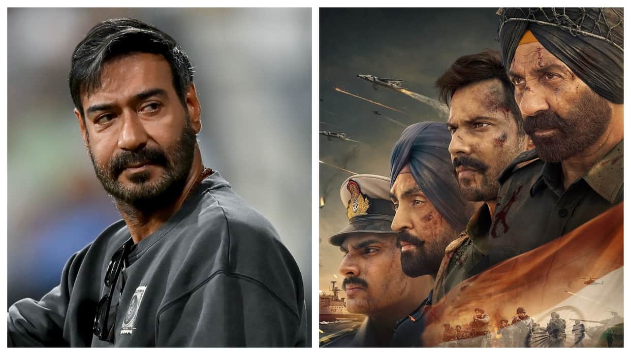 Border 2 Ajay Devgn Roots For Sunny Deol Varun Dhawan Desh Bhakti Film on social media
