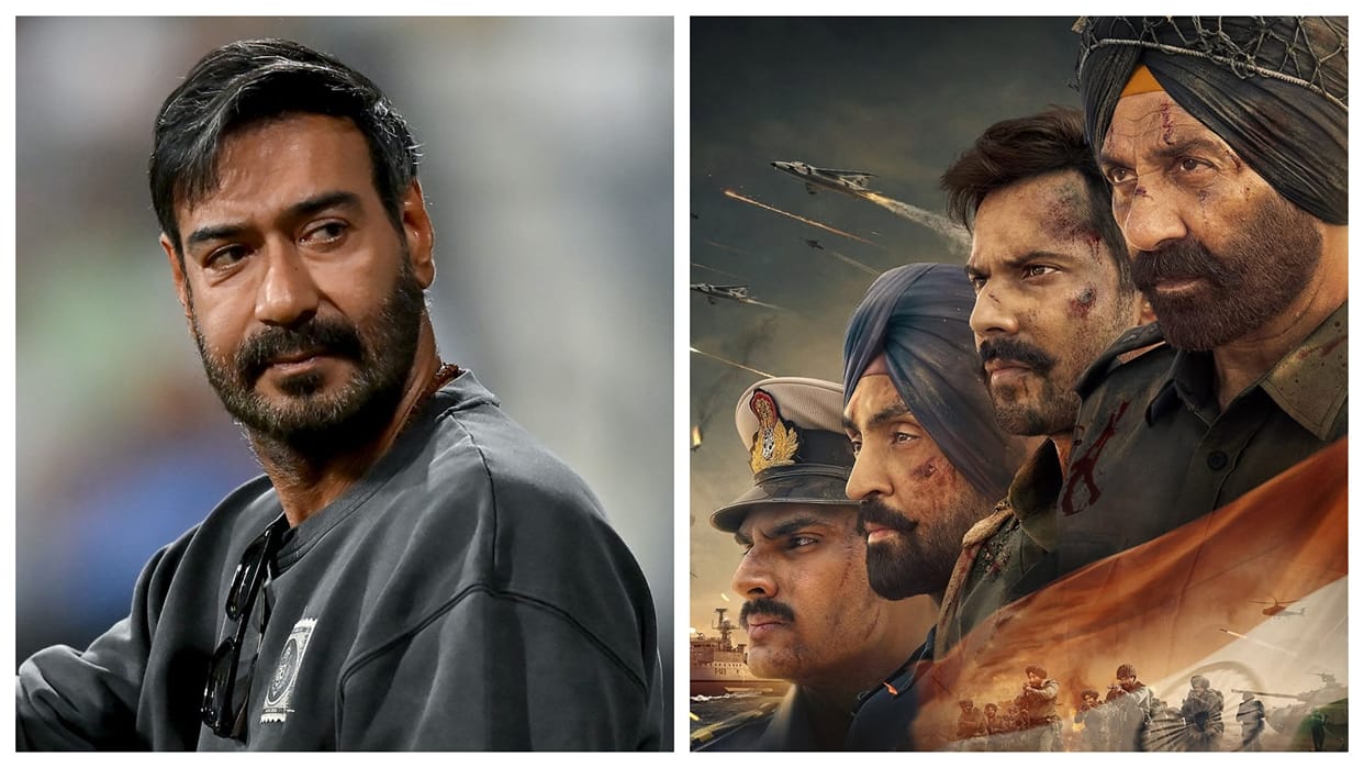 Border 2 Ajay Devgn Roots For Sunny Deol Varun Dhawan Desh Bhakti Film on social media
