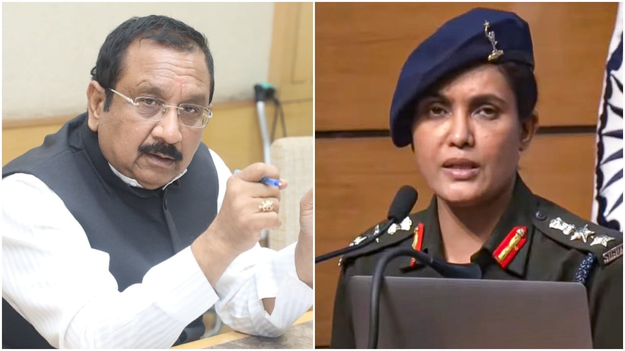 Congress attacks Vijay Shah for commenting on Sofia Qureshi, uproar over hoisting of the tricolor in Khandwa