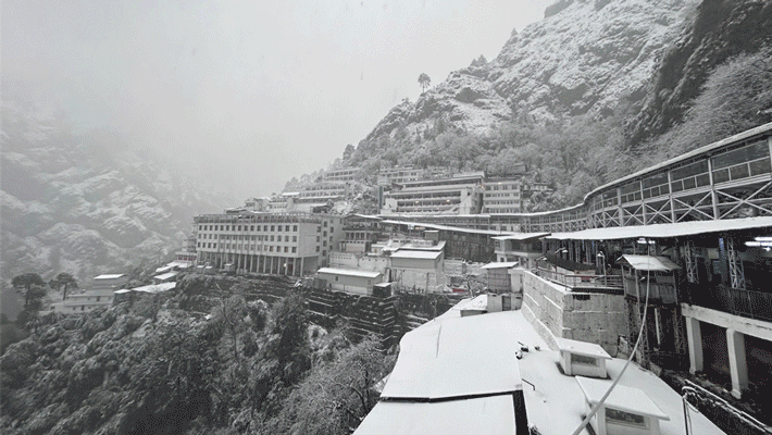 Heavy snowfall in mountains Snow fell from Jammu and Kashmir Himachal pradesh to Uttarakhand