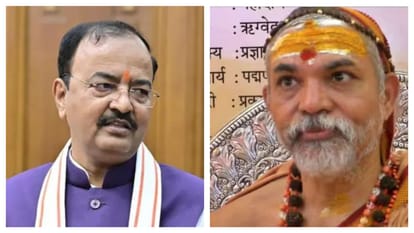 UP : शंकराचार्य अविमुक्तेश्वरानंद ने की डिप्टी सीएम केशव की तारीफ, कहा- ऐसे व्यक्ति को ही सीएम बनाना चाहिए Shankaracharya Avimukteshwarananda praised Deputy CM Keshav, saying that only such a person should be made CM