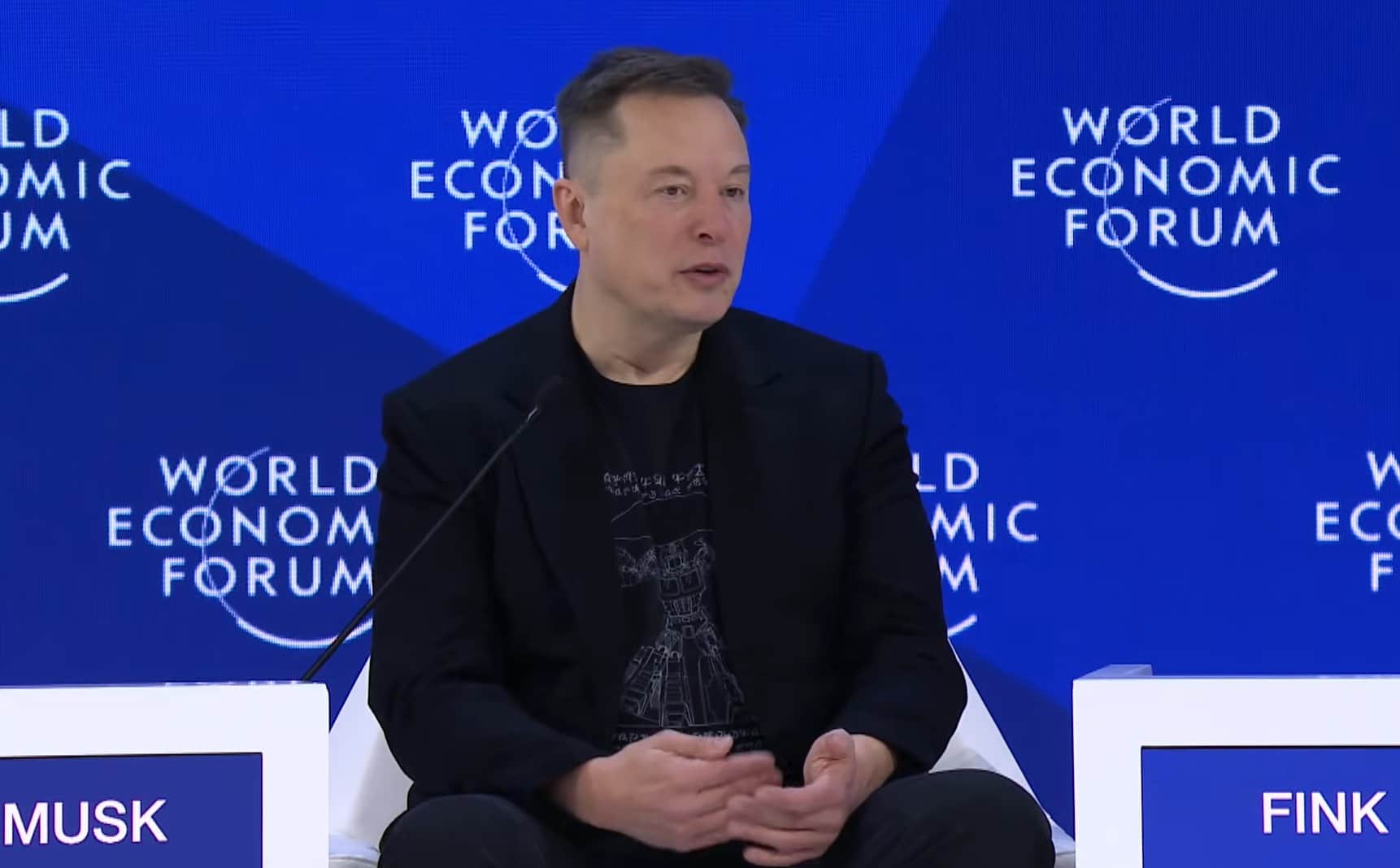 Elon Musk @WEF