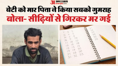 Father kills daughter 7-year-old child reveals secret of murder