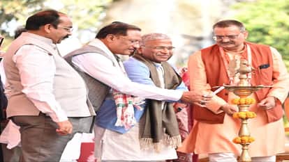 Raipur Literature Festival 2026 begins: inaugurated by Rajya Sabha Deputy Chairman Harivansh