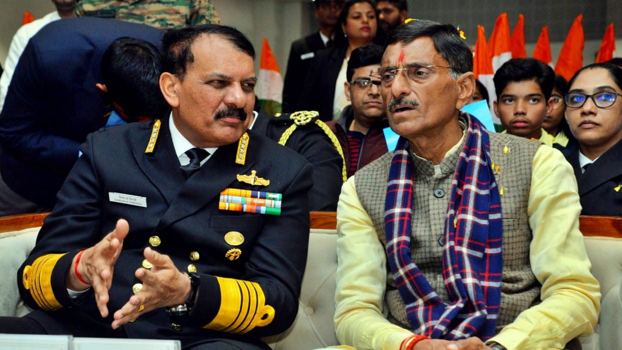 Jharkhand News Navy Chief Admiral Dinesh Kumar Tripathi says journey to Viksit Bharat@2047 is maritime voyage