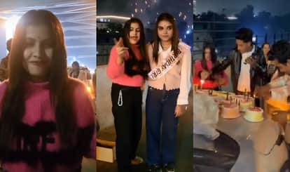 Kanpur Birthday girl creates ruckus on highway cuts 10 cakes on cars bonnet and drives the car at 100