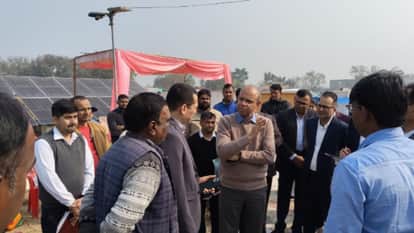 Central Secretary Ashok Kumar inspected drinking water scheme issu instructions to make committees functional