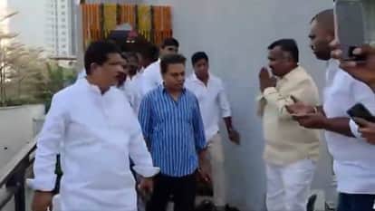 brs leaders kt rama rao, Harish Rao summoned by sit phone tapping case telangana bhawan updates