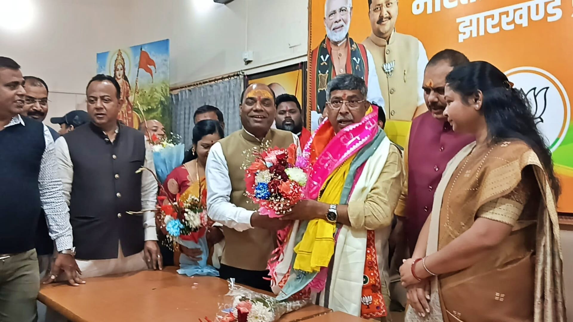आदित्य साहू ने संभाला झारखंड भाजपा अध्यक्ष पद