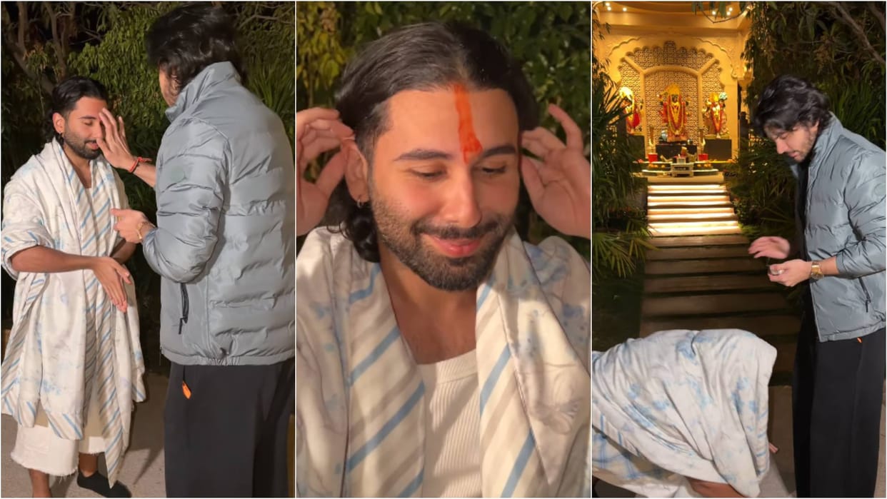 Veer Pahariya funny video with orry aka Orhan Awatramani goes viral amid breakup rumours with Tara Sutaria