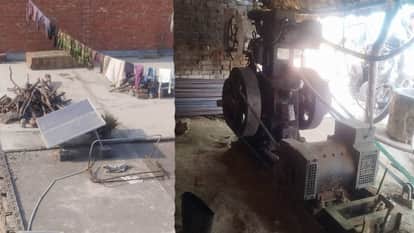 Barabanki: electricity reached Gadarian Purva village in Uttar Pradesh for the first time.