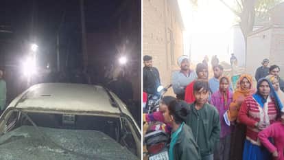 Armed thieves arrived to steal goat from an Indigo flight threatened people with weapons police arrived