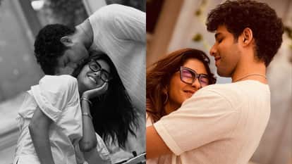 Siddhant Chaturvedi shares photos with mrunal thakur fans comment on Dhanush