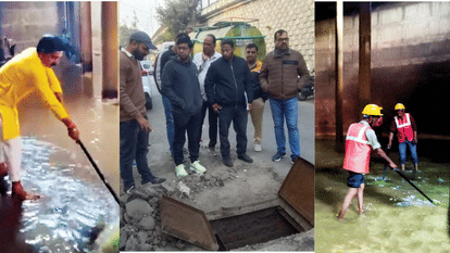 Indore News Municipal Corporation Launches Water Tank Cleaning Drive and Chlorination Testing Across City