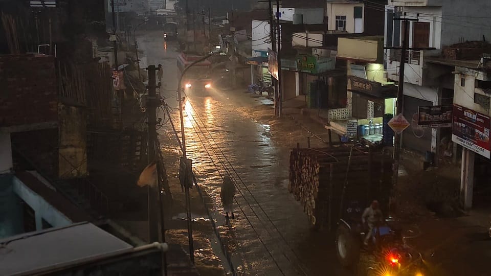 Weather Today: Weather changed on Vasant Panchami, cold increased due to rain in Meerut, Shamli, Saharanpur