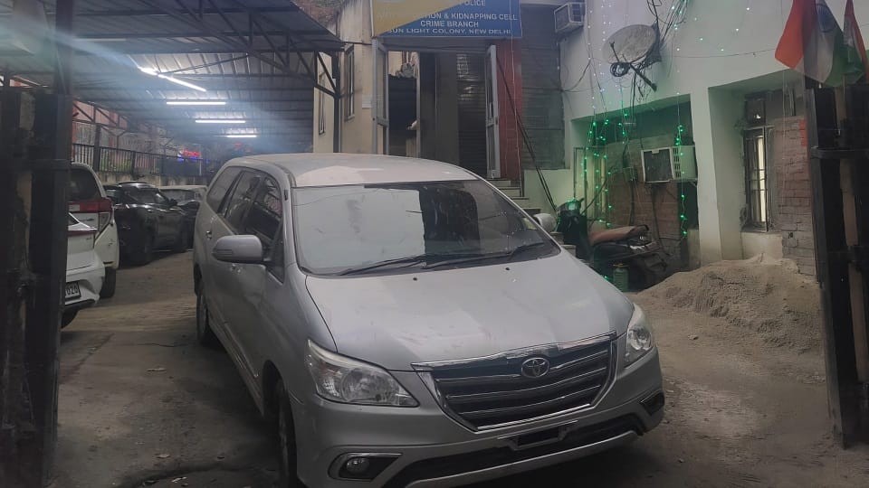 Ahead of Republic Day, a car with a fake diplomatic number plate was caught in a high-security area.