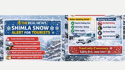 Thousands of tourists stranded in Manali and hundreds of roads closed deu to Himachal Pradesh snowfall