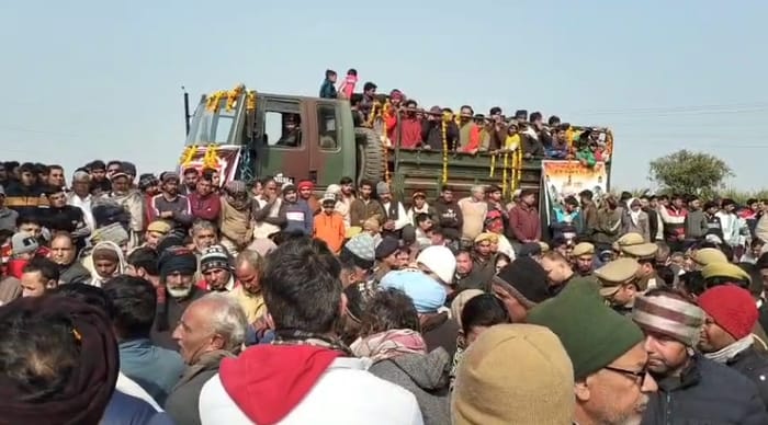 One-year-old son lit funeral pyre of his father Rinkhil sacrificed in Doda