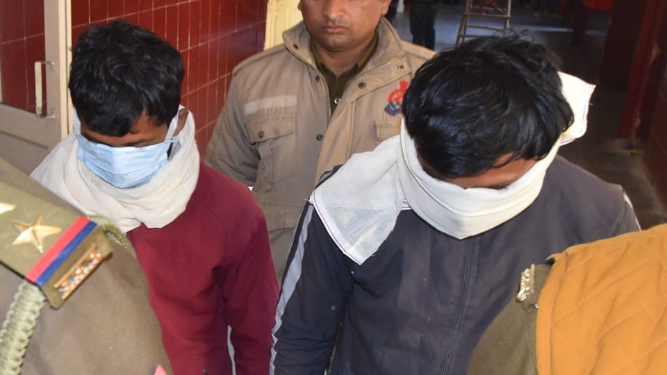 UP News Umri Sabjipur village under strict police surveillance after the murders of Armaan and Kajal