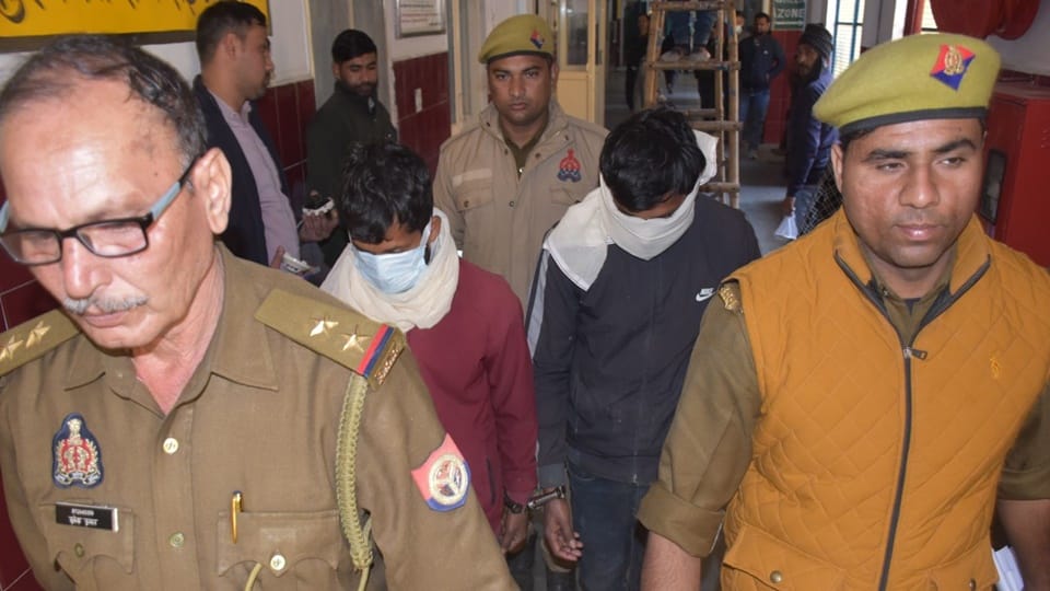 UP News Umri Sabjipur village under strict police surveillance after the murders of Armaan and Kajal