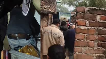 Kanpur aunt arrived girl hid his lover in box he remained inside for 45 minutes Police taken him into custody