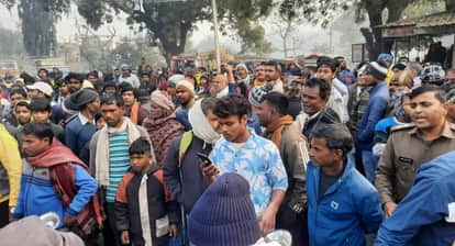 chapra youth stabbed to death village tension road blockade police investigation