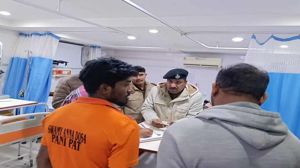 Transporter shot in Panipat