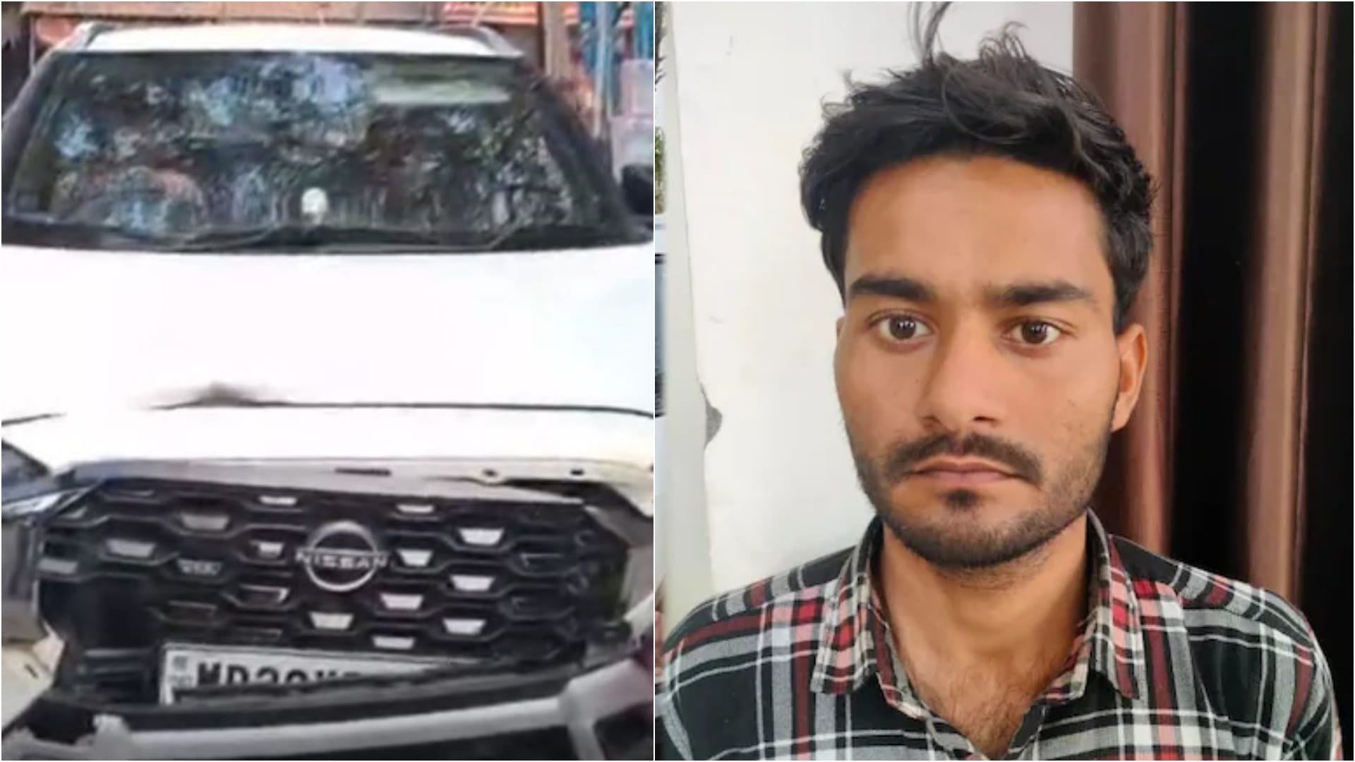 मजदूरों को रौंदकर भागा कार चालक पुलिस हिरासत में