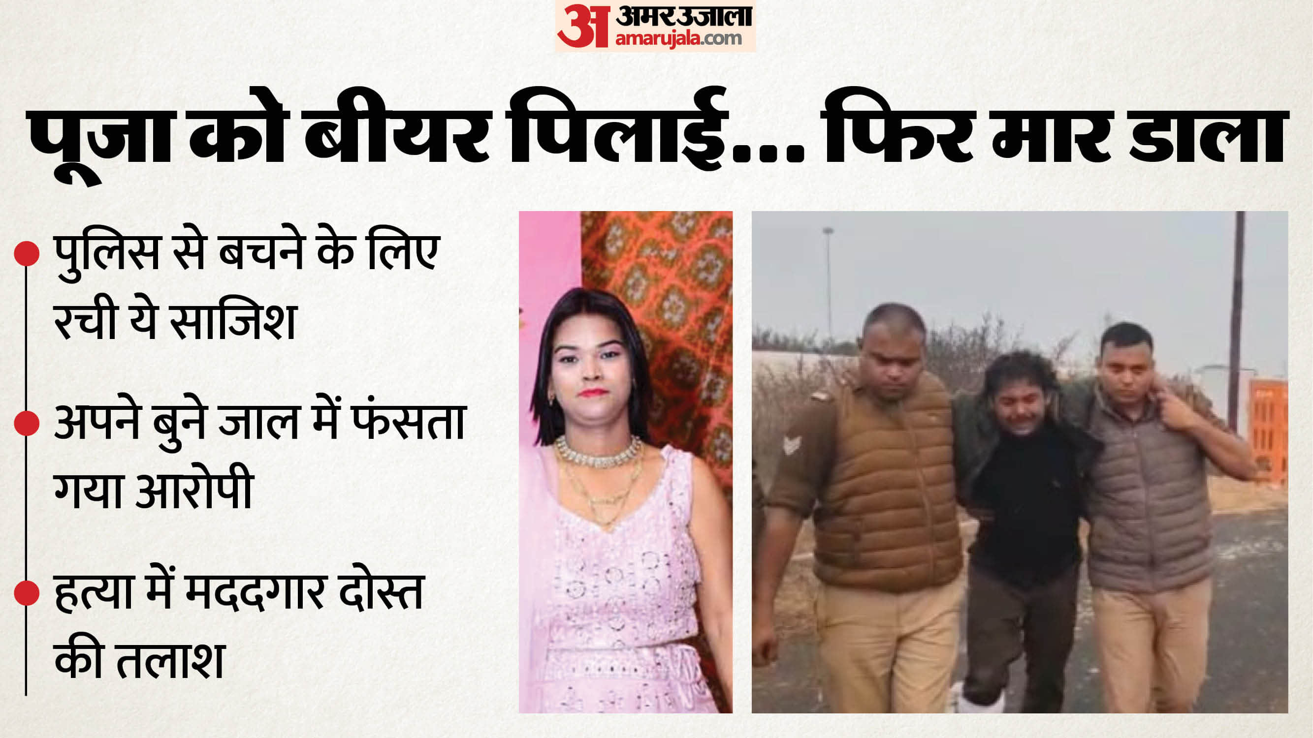 Event manager pooja murdered in Bareilly Accused roamed around in a car with dead body