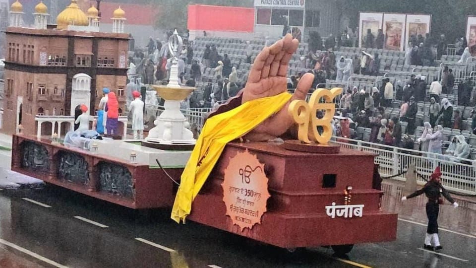 गणतंत्र दिवस परेड में पंजाब की झांकी