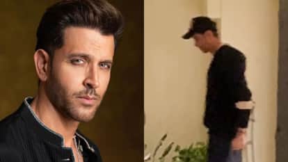 Hrithik Roshan Injured Walking With Walking Stick Viral Video