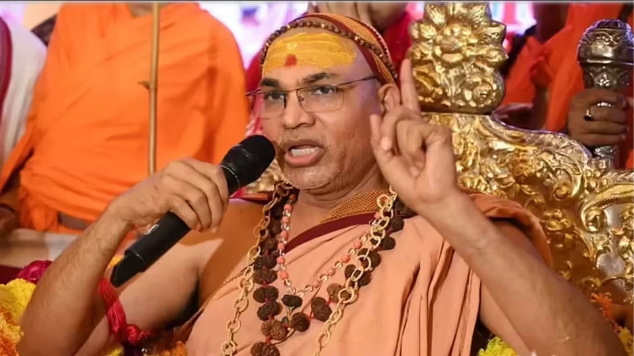 FIR Filed Over Death Threat to Shankaracharya Police Working to Trace Number Gavishti Yatra