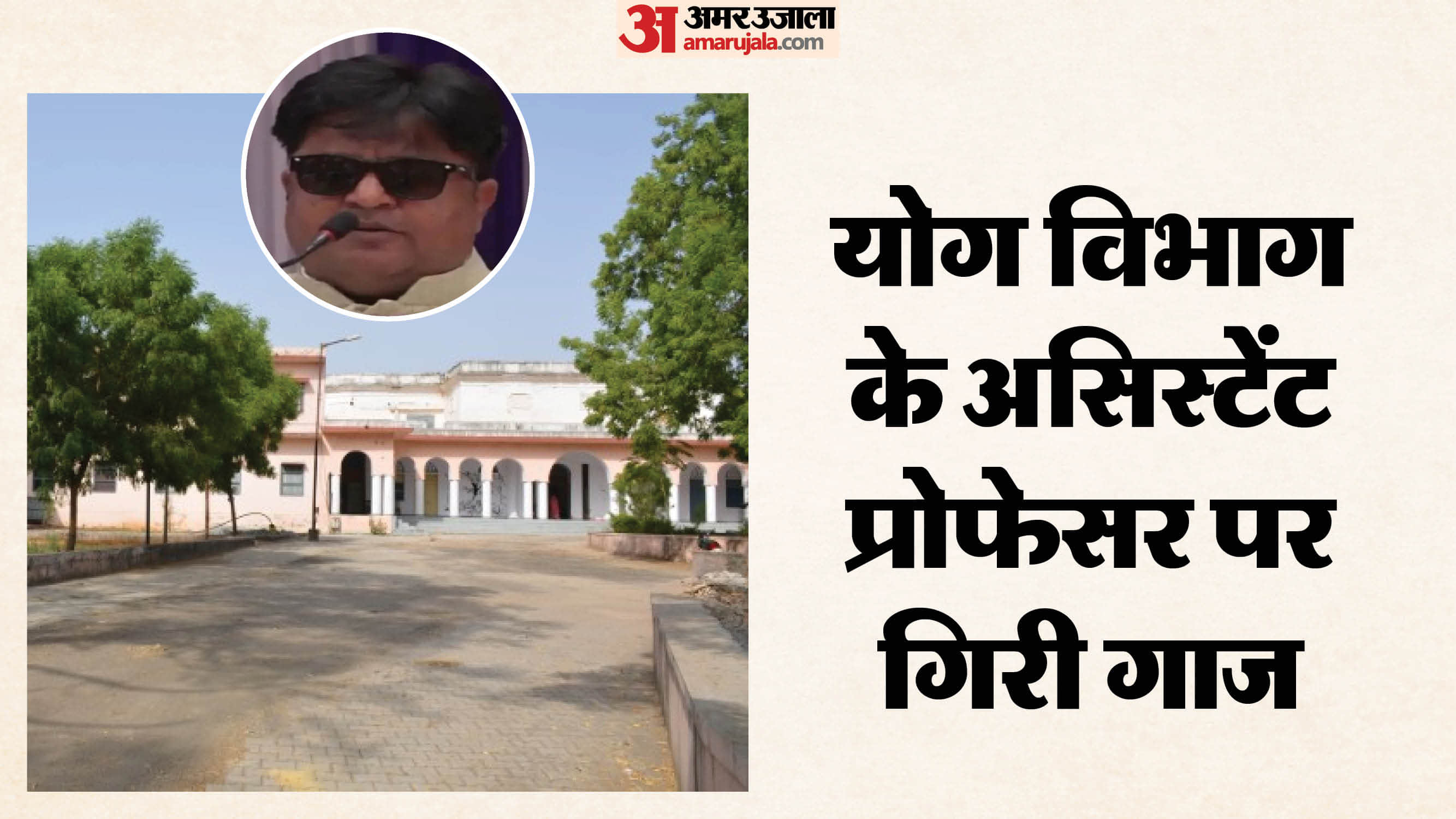 उदयपुर राजस्थान विद्यापीठ यूनिवर्सिटी में असिस्टेंट प्रोफेसर सस्पेंड