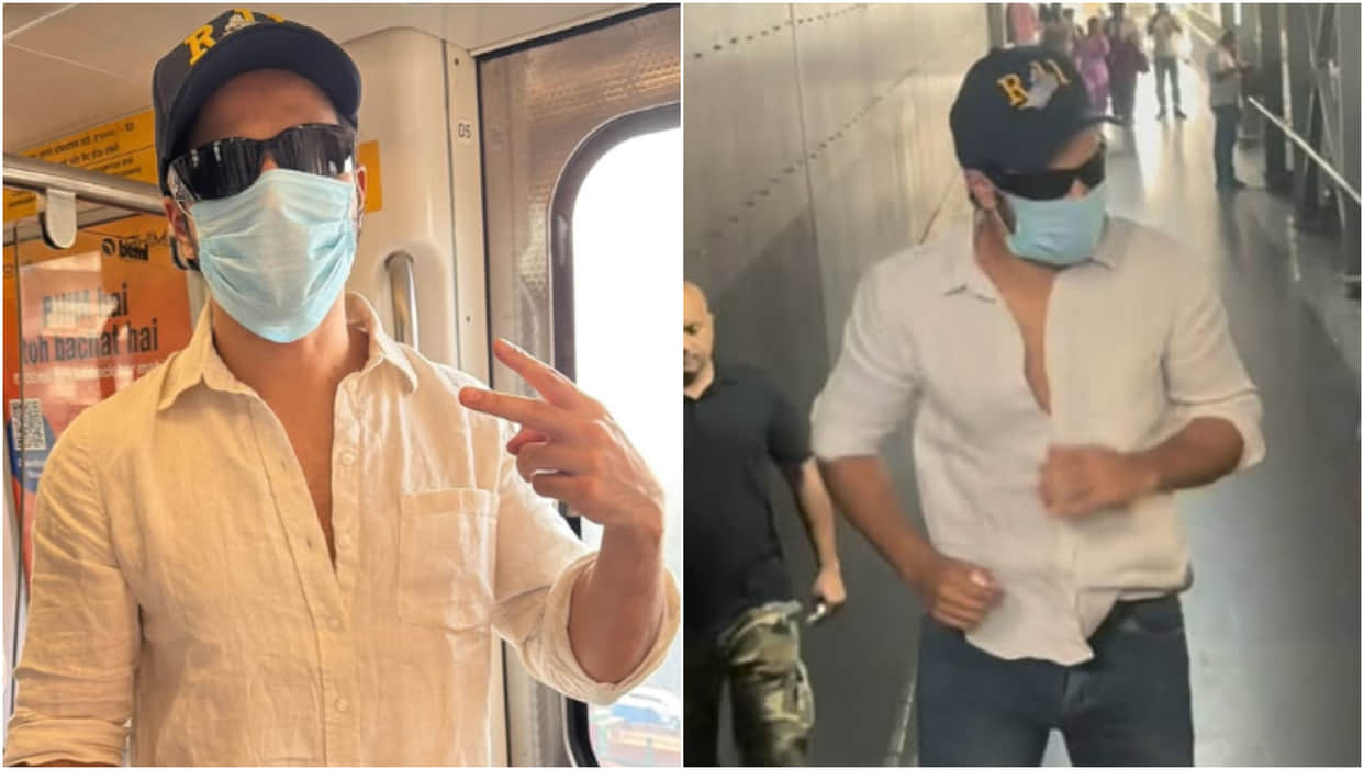 Amid Border 2 Success And Praise Varun Dhawan Travels In Mumbai Metro To Beat The Traffic Video Viral