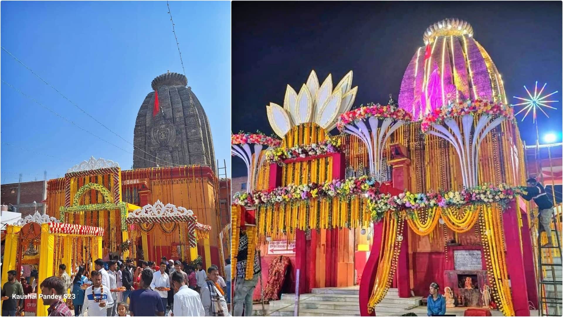 अचला सप्तमी पर देव सूर्य मंदिर की हुई आकर्षक सजावट