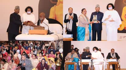 Former President Ramnath Kovind reached conclusion of Bharat Mandapam Ramkatha