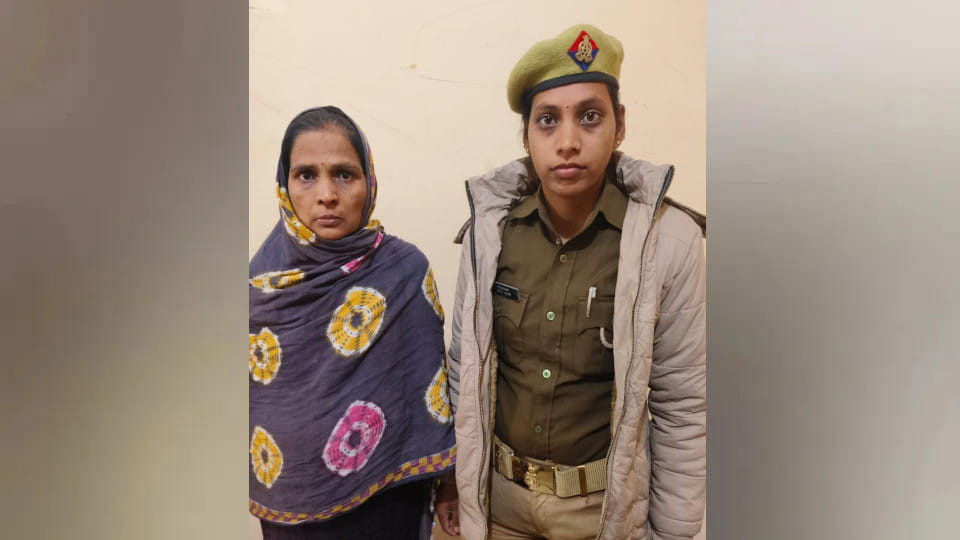 Female gangster arrested for extorting money by creating fake molestation cases