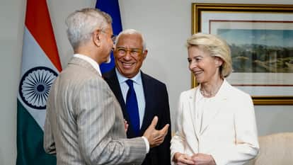 India-EU FTA: Jaishankar meets top EU officials Antonio Costa and Ursula von der Leyen