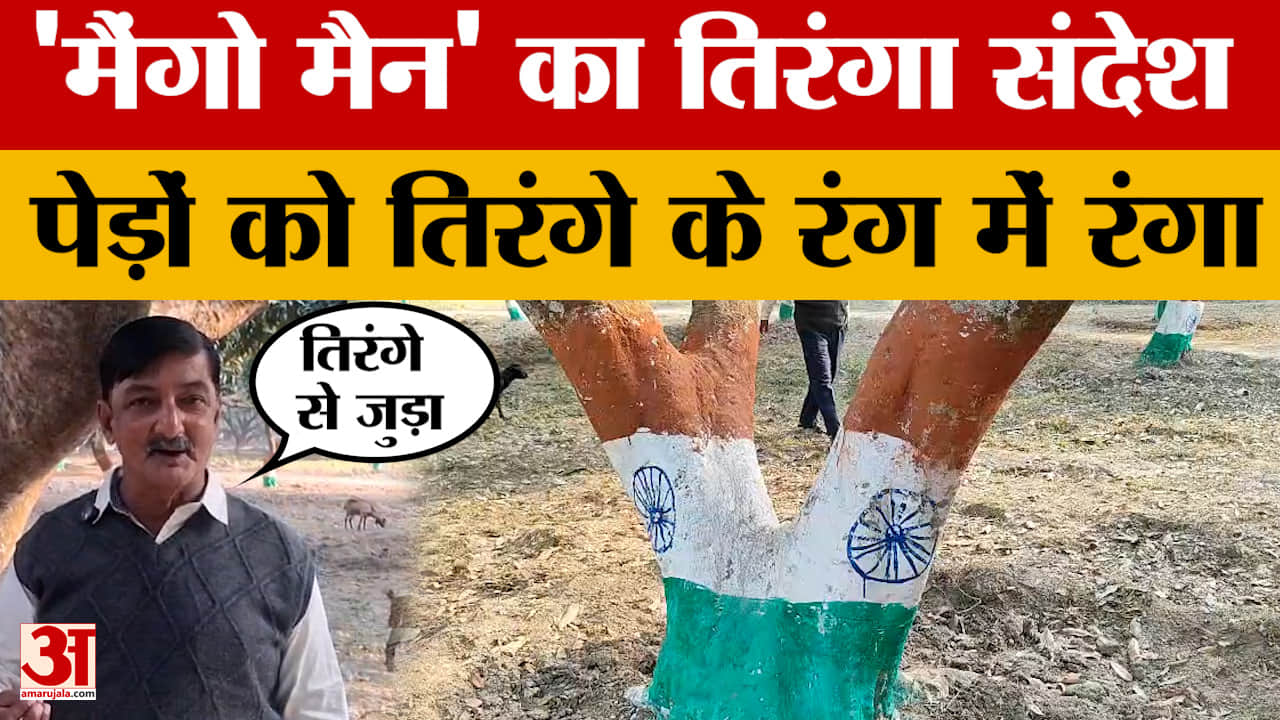 कटिहार के 'मैंगो मैन' ने 1100 पेड़ों से दिया देशभक्ति और पर्यावरण संरक्षण का संदेश | Republic Day 20