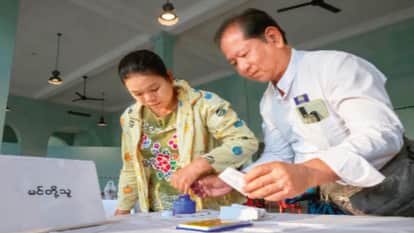 Myanmar final phase elections Military controlled government USDP wins elections parliament formed