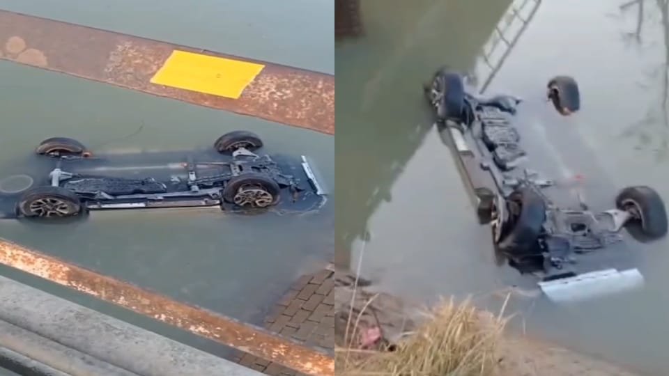 Car fell into canal in Ferozepur two NRIs were on board